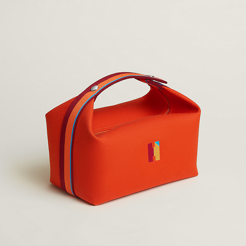 ブリッドアブラックGM グァバ ポーチ 《ブリッド・ア・ブラック・Hパヴィヨン》 GM | Hermès
